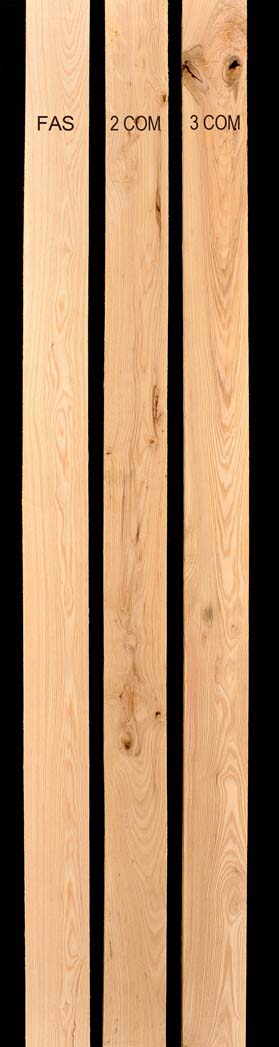Ash Lumber Sample Grade